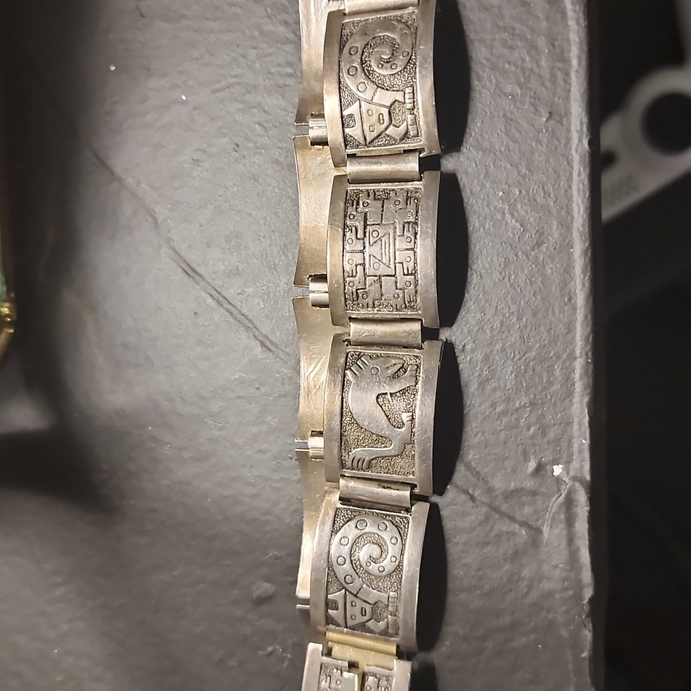 VINTAGE NIELLO PERU STERLING SILVER PANELS
